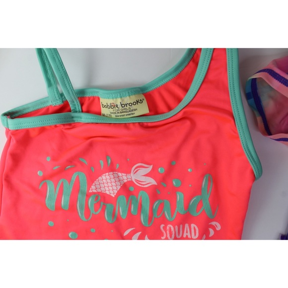 Girls Preowned Swimsuit Bundle Lot 7/8 & 10 - Picture 2 of 6
